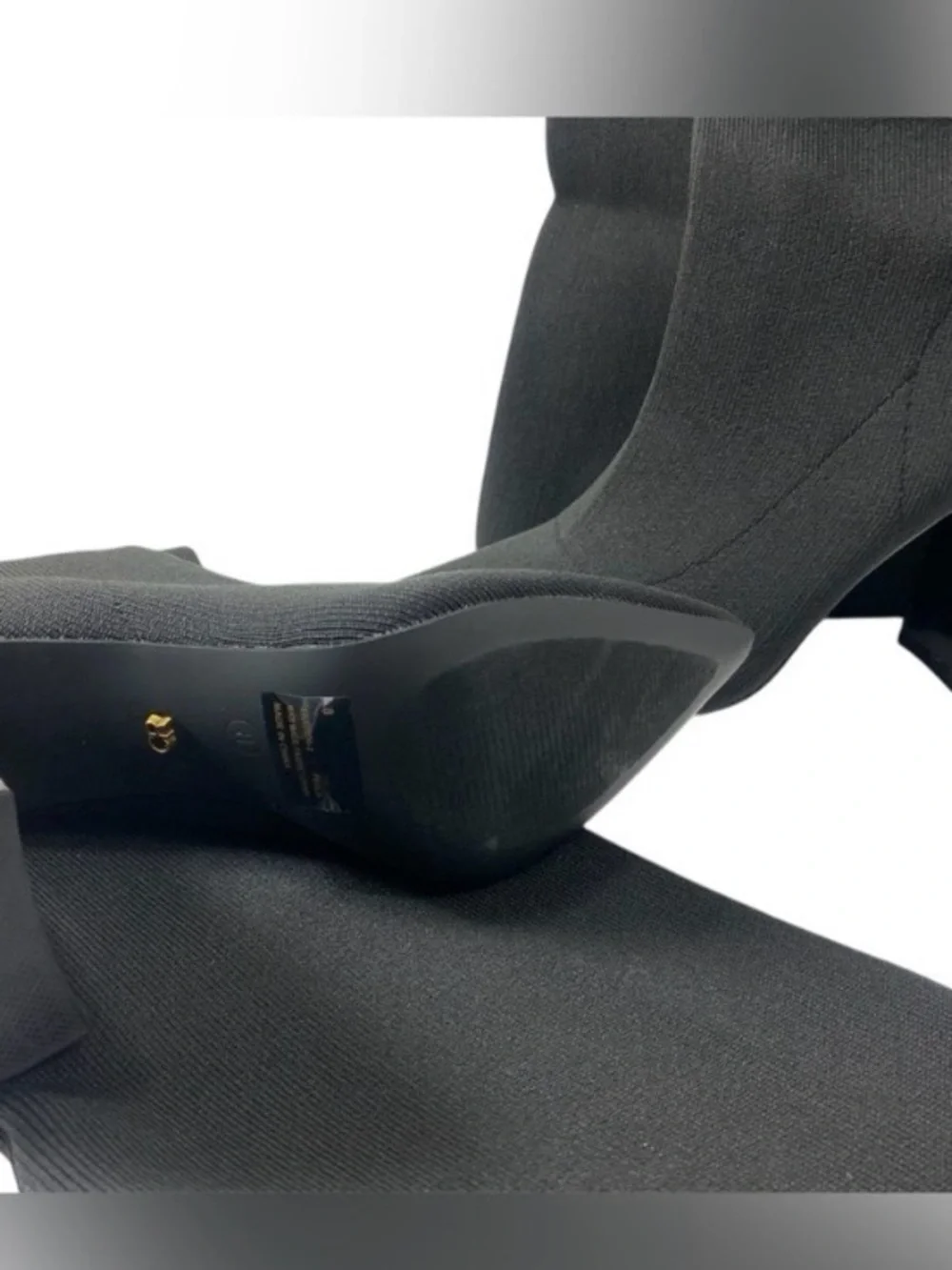 Cape Robbin Flo-A Black Stretch Thigh High Boots Block Heel Size 8 NIB